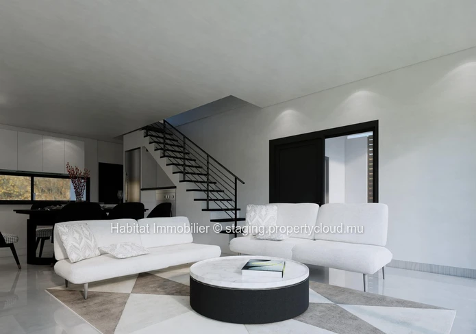 Découvrez un nouveau projet sur plan captivant de 3 townhouses, idéalement situé dans l'avenue prestigieuse John Kenn...