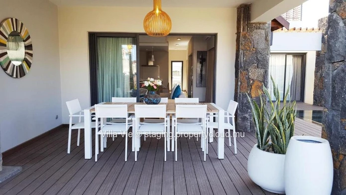 Mont Choisy- Villa de 3 chambres avec piscine privée
