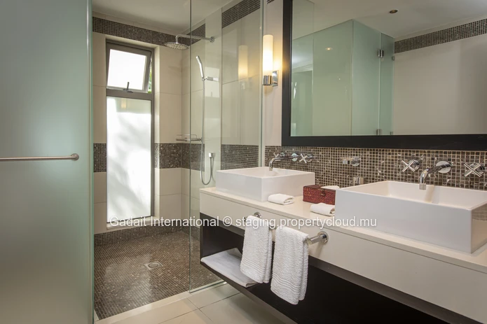 Contemporary villa with pool and tropical garden for sale | Anahita Golf & Spa Resort Beau Champ