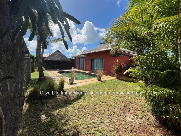 Studio avec jardin et piscine privée | Pointe aux Piments