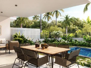 Townhouse, Duplex de 3 Chambres