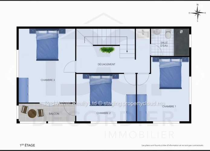 For Ren Stunning Duplex with Private Pool in Grand Baie