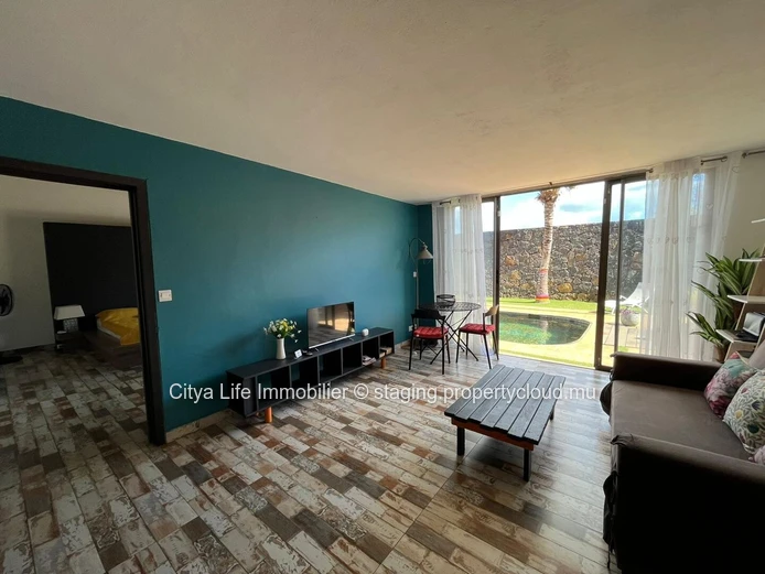 Studio avec jardin et piscine privée | Pointe aux Piments