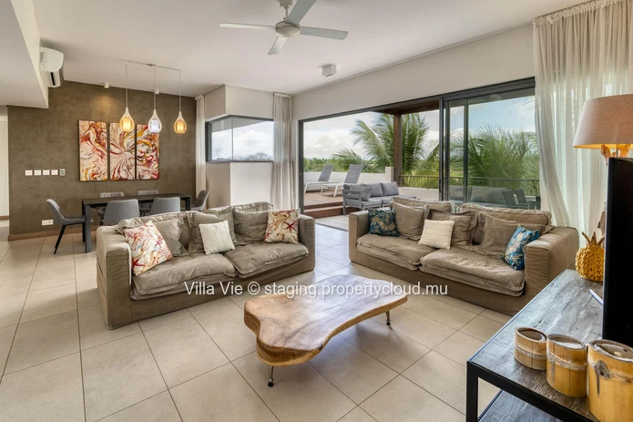 Mont Choisy - Penthouse de 3 chambres avec vue sur golf