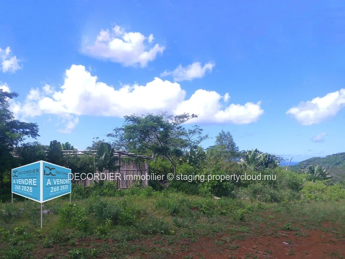Terrain agricole de 464.62 arpents en vente de Quartier de la savanne à Chamarel