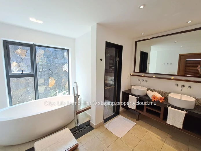 Luxurious IRS Villa in Bel Ombre with Private Pool and Office - 344m² Living Area - Price €