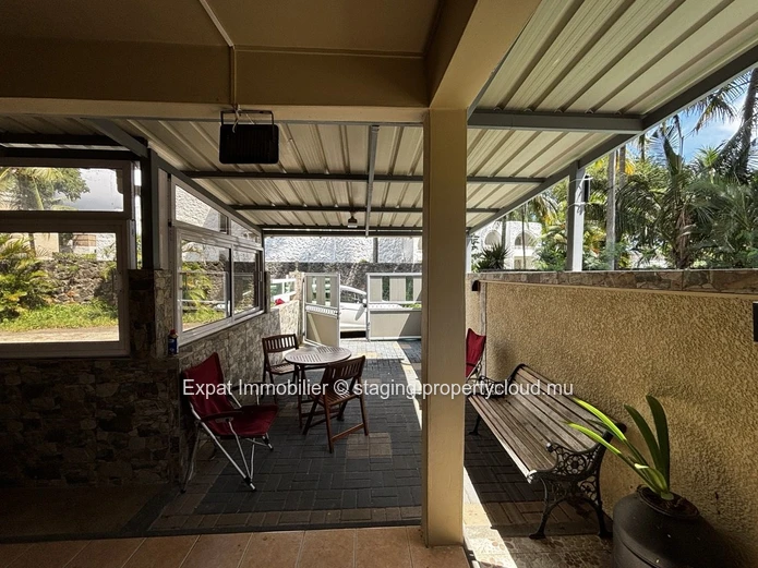 Trou Aux Biches – Apartment With Veranda & Collective Swimming Pool, 5 Minutes' Walk To The Beach