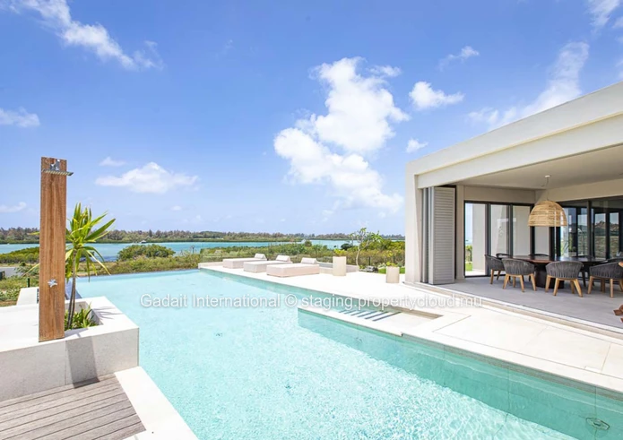 Villa Athena : villa avec vue mer & piscine privée à louer | Anahita Beau Champ