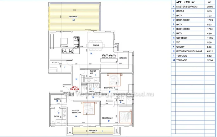 Pointe aux Canonniers - Appartement 3 chambres avec vue dégagée
