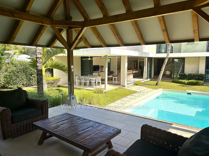 Rivière Noire - Villa Deluxe, haut-de-gamme de 3 chambres avec piscine