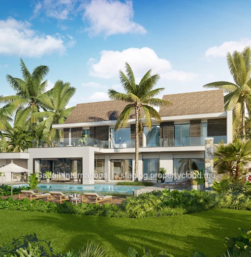 Luxury 729 m² Villa in Mauritius – Sea View, 6 Suites, One&Only Access, Freehold for Foreign Buyers