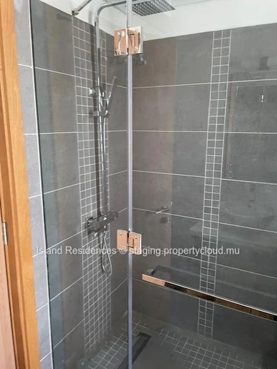 3 bedroom apartment on the first floor (escalator) in a newly built upscale secure residence with swimming pool and p...