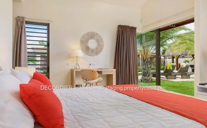 For sale - Grand Baie, prestigious villa with comfortable and bright living spaces.
