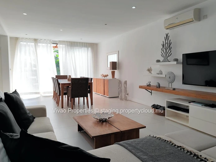 Apartment for sale in the heart of the Marina in Rivière Noire - Black River, 3 bedrooms, river and mountain views, c...
