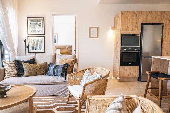 Grand Gaube - Appartement Moderne 3 chambres avec accès direct à la plage.