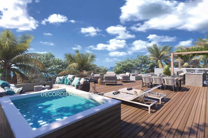 Stylish apartment in Pointe aux Canonniers