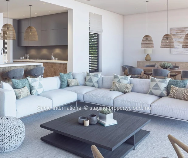 Luxury Beachfront Penthouse with Private Pool in Rivière Noire! Sea Views, Mountain Views, Fully Equipped 