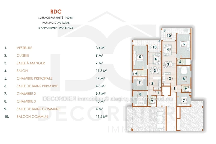 Off-Plan Apartment for sale in Pereybere