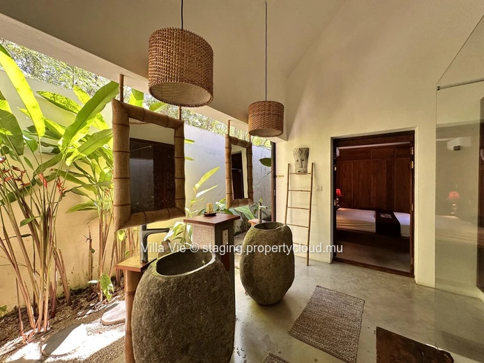 Pointe aux Canonniers - Élégante villa de 3 chambres ensuite