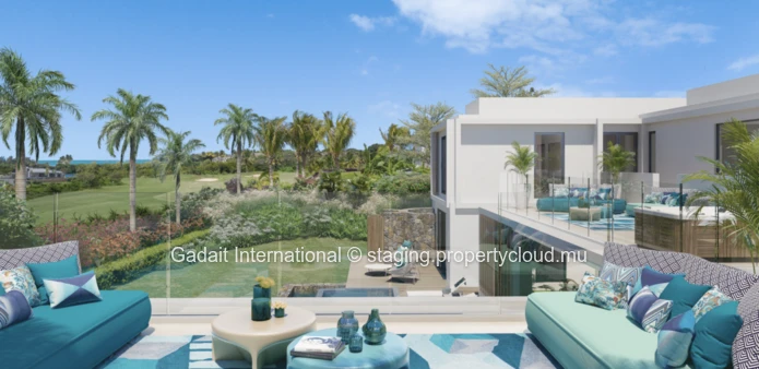 Investissez dans une villa de luxe sur le golf d'Anahita dans l'est à l'Ile Maurice