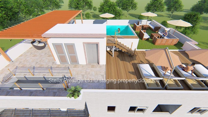 Uncompleted Tourist Residence in Souillac, Bel Ombre Area | 1250m² Living Area | Near the Access | Mountain Views | L...
