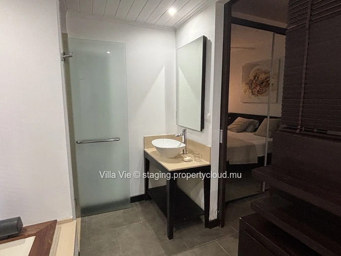 Grand Baie - Agréable appartement de 2 chambres dans une résidence hotelière