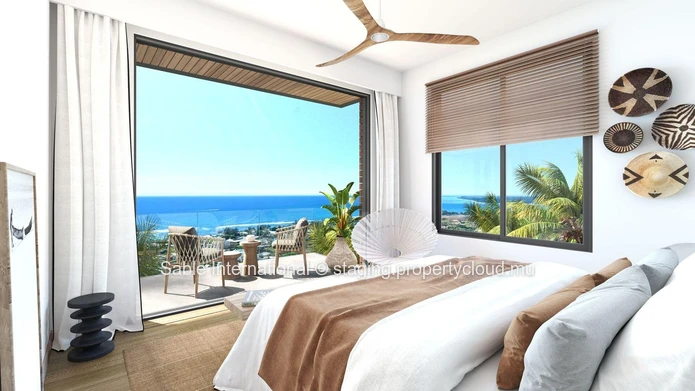 Luxury Villa PDS with Stunning Sea Views in Tamarin, Rivière Noire - Black River | 4 Bed, 3 Bath, Pool, Gym 