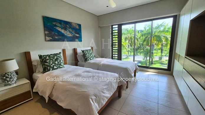 Townhouse 3 chambres à vendre à Anahita, avec vue golf, piscine privée et domotique