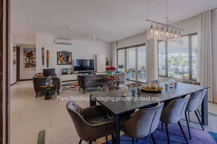 Luxurious 3-Bedroom Penthouse Opposite Pereybere Beach – Private Beach Access at AO Residences