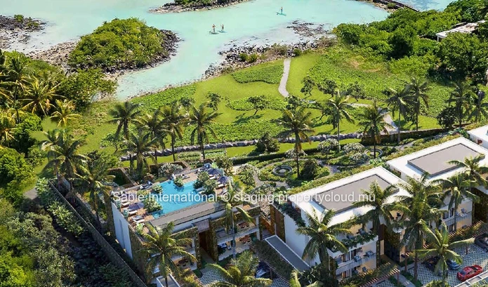 Stunning Beachfront Apartment in Calodyne with 3 Beds, Communal Pool, and Sea Views 