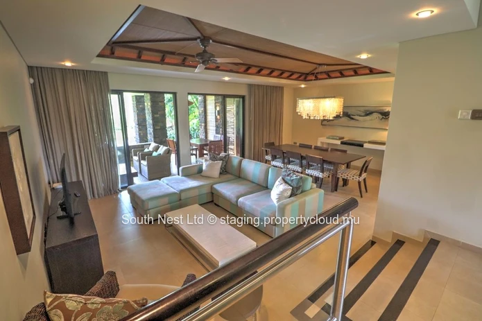 Golf view apartment in a golf and seaside estate