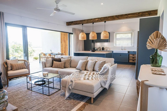 Appartement R+2 à vendre, Goodlands, Rivière du Rempart, 133m², 3 chambres, vue mer, meublé, piscine commune
