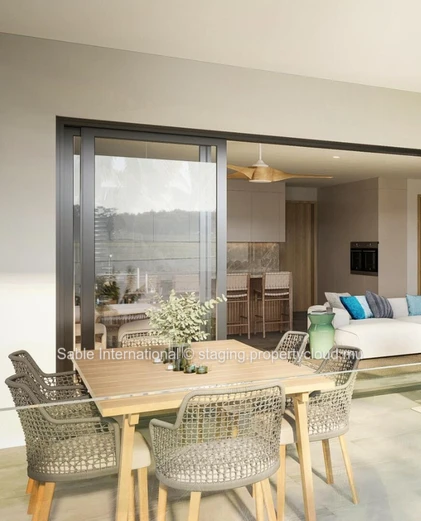 Appartement R+2 à vendre à Pointe aux Piments, Trou aux Biches. 170m², 3 chambres, piscine commune, salle de gym.