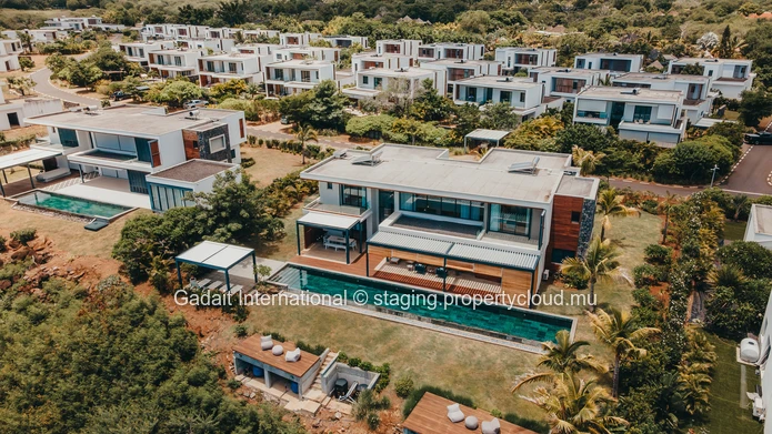 Short-Term Rental – High-End Villa with Infinity Pool at Akasha Estate, West Coast of Mauritius