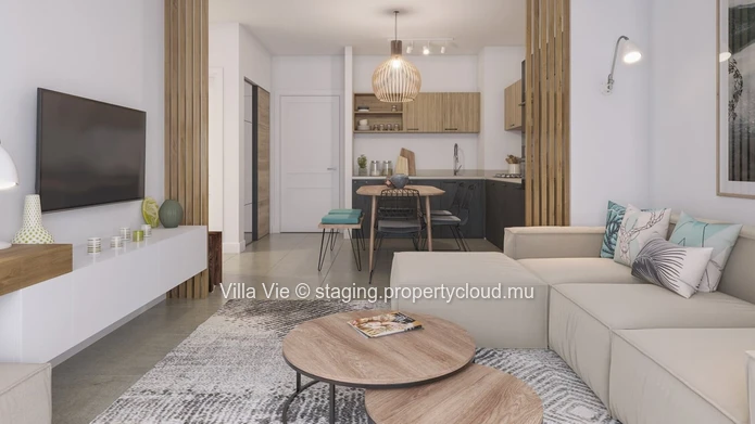 Beau Plan - New 2-bedroom apartment with common swimming pool (Sole Mandate)