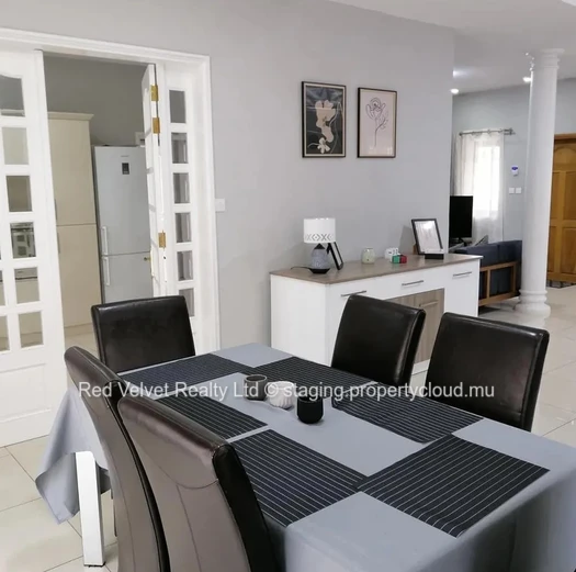 Modern 3-Bedroom House for Rent in Ébène | Secure Residence