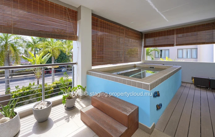 Bain Boeuf - Bel appartement situé dans une résidence de luxe avec piscine privée