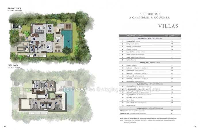 Belles Villas Golf Proche Lagon Au Domaine Mont-Choisy Golf - Ile Maurice