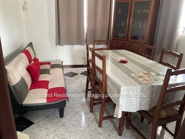 3 bedroom apartment in the heart of Trou aux Biches with parking