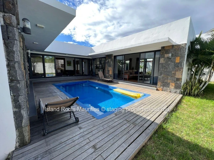 Charming single-storey villa for rent in Pereybere !