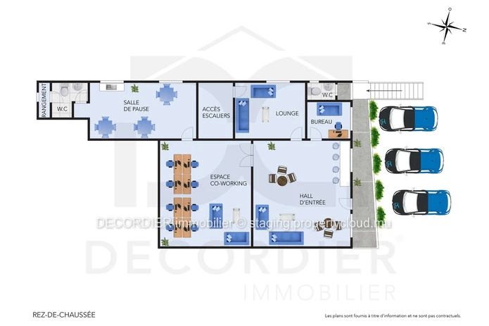 Commercial space for rent – Roches Brunes