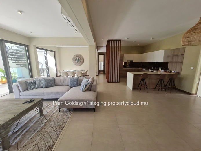 3 Bedroom penthouse Pointe aux Cannoniers 