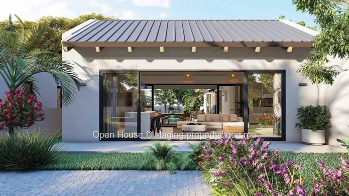 Mont Mascal, Villa exclusively for Mauritians, 3 bedrooms, 2 bathrooms, swimming pool.