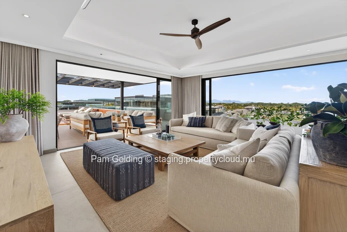 Luxury 4-Bedroom Sea View Penthouse for Sale in Grand Baie | Mont Choisy Golf & Beach Estate, Mauritius