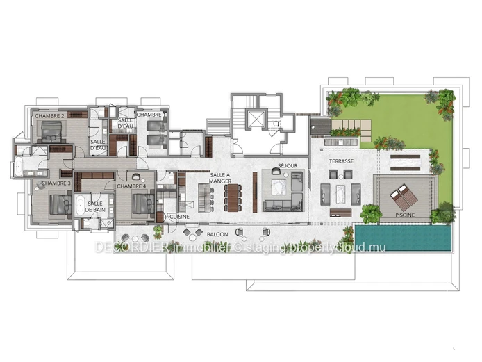 Modern penthouse for sale