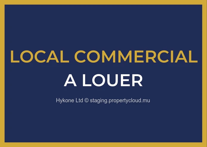 Commercial Space To Rent In Trou aux Biches