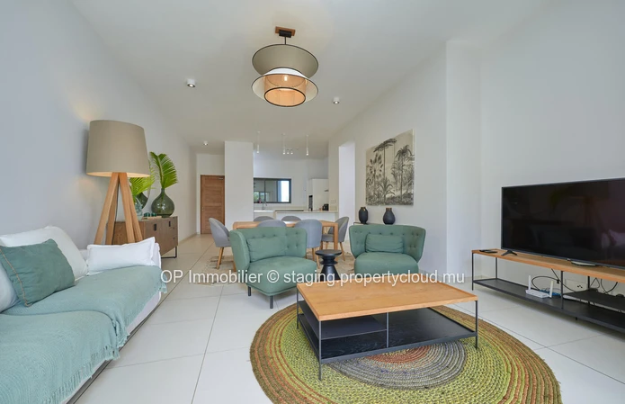 Penthouse for Sale in Péreybère with Private Pool and 2 Bedrooms