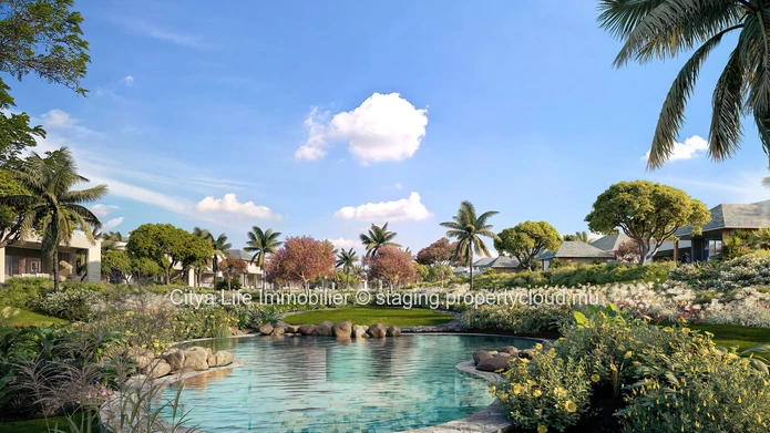 À Vendre : Lagoon Villas sur Plan au Parc de Mont Choisy