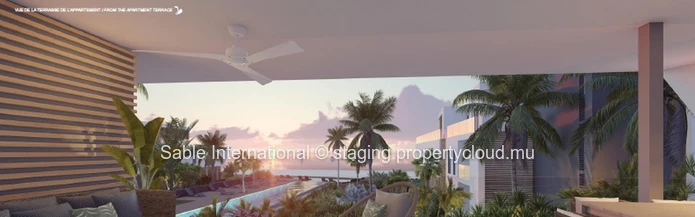 Luxury Beachfront Penthouse with Private Pool in Rivière Noire! Sea Views, Mountain Views, Fully Equipped 