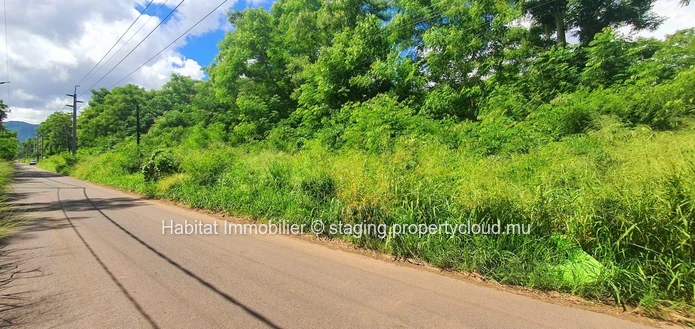 FOR SALE - Unique opportunity to acquire this corner plot of land of 5,213m2 (1 acre 23) giving access on 2 roads ide...
